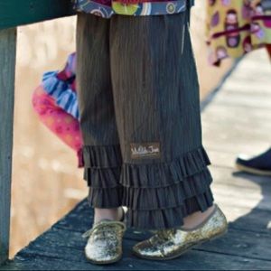 Matilda Jane Sassafras Ruffle Pants size 6!